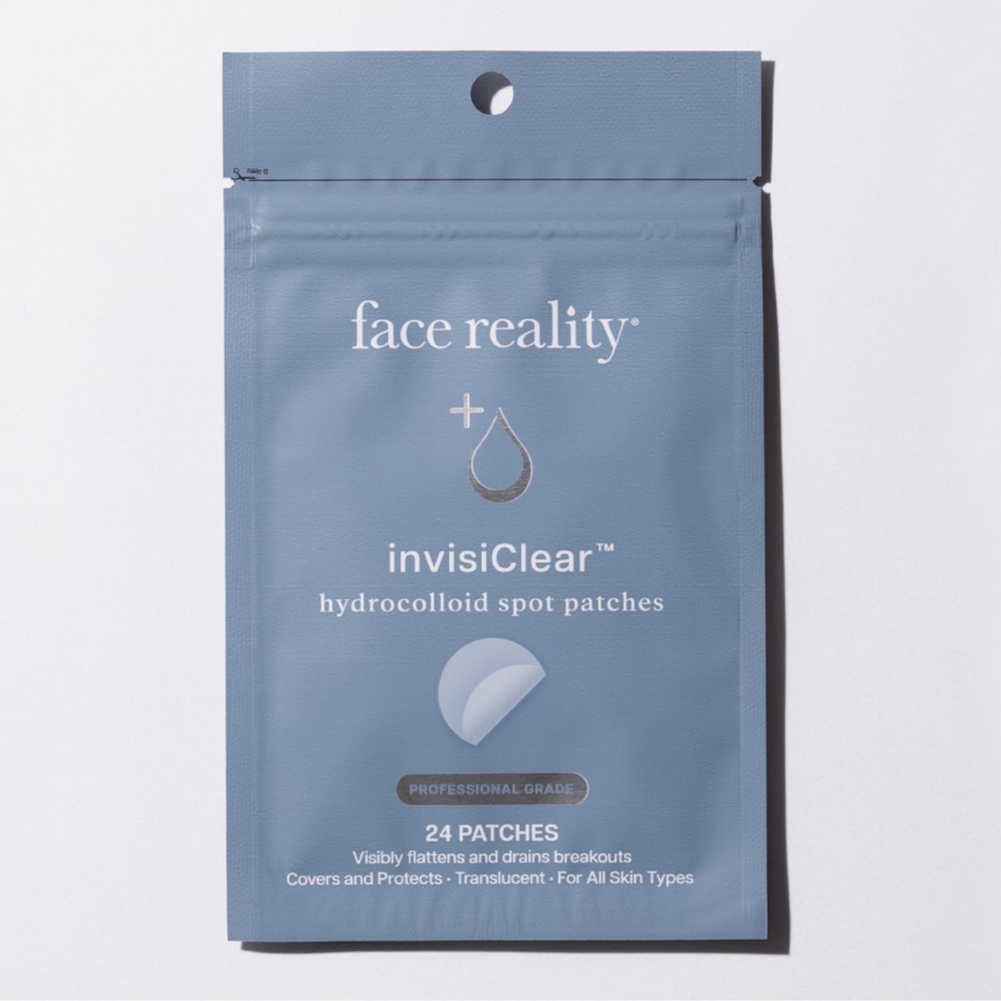FACE REALITY - PARCHES PARA GRANITOS DE HIDROCOLOIDE INVISICLEAR™