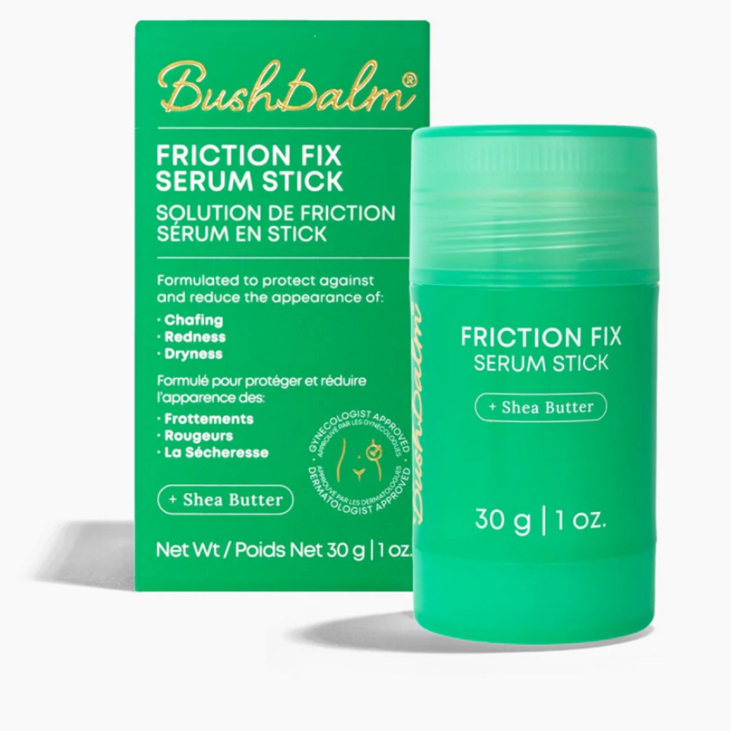 BushBalm - Barra de suero reparador de la fricción