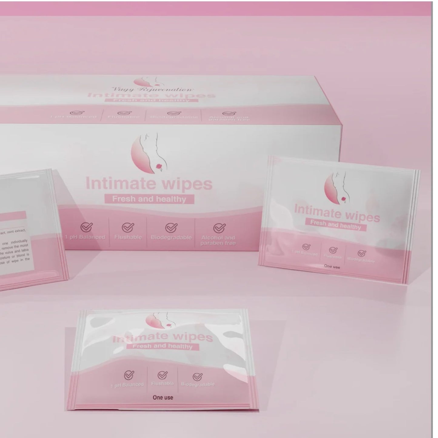 Toallitas íntimas Vagy Rejuvenation - 30 toallitas individuales